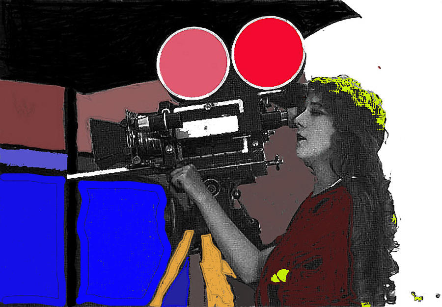 Film Homage Mary Pickford Little Annie Rooney 1923 Color Added 2010 #1 Photograph by David Lee Guss