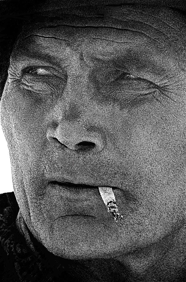 Film Noir Jack Palance Joan Crawford Sudden Fear 1952 Old Tucson Arizona 1969 #1 Photograph by David Lee Guss