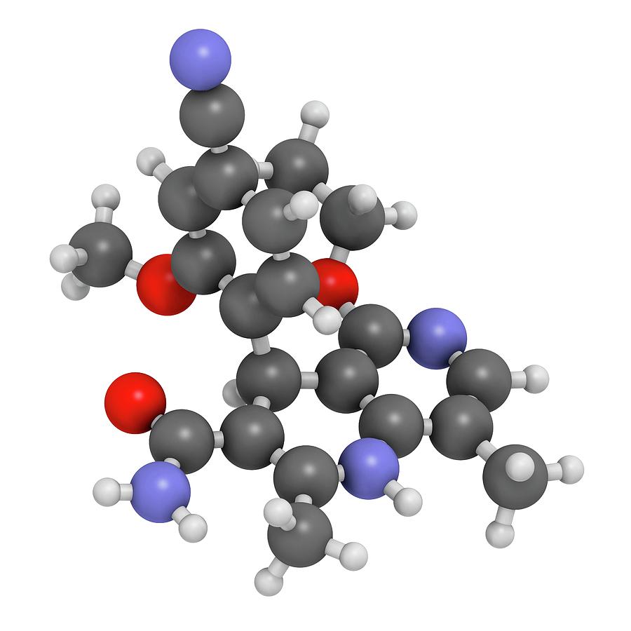 Finerenone Heart Failure Drug Molecule #1 Photograph By Molekuul 