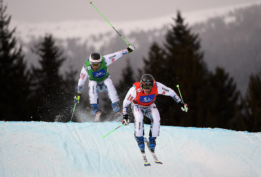 FIS Freestyle Ski & Snowboard World Championships - Mens and Womens Ski Cross #1 Photograph by Lars Baron