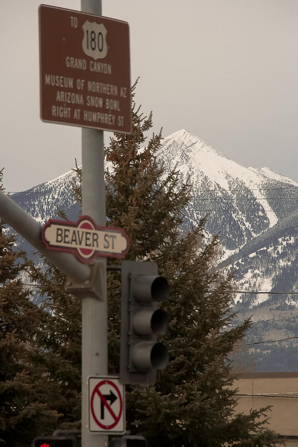Flagstaff Route 66 #1 Photograph by Steven Lapkin