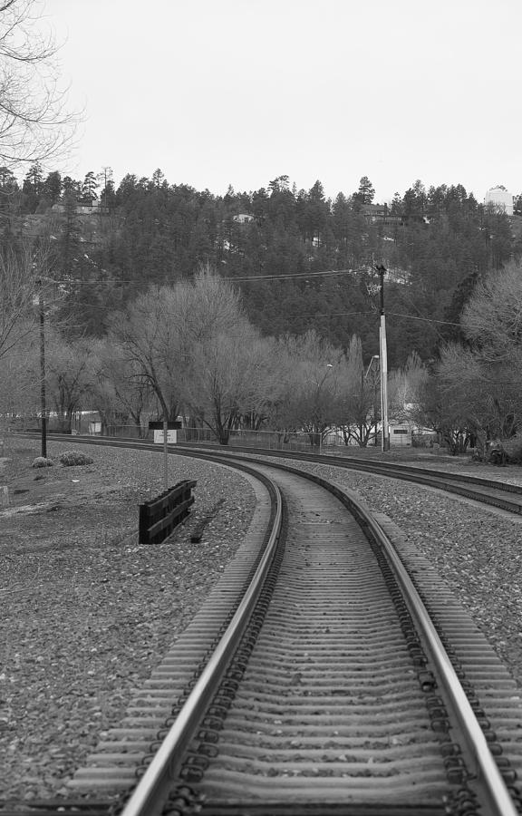 Flagstaff tracks #1 Photograph by Steven Lapkin