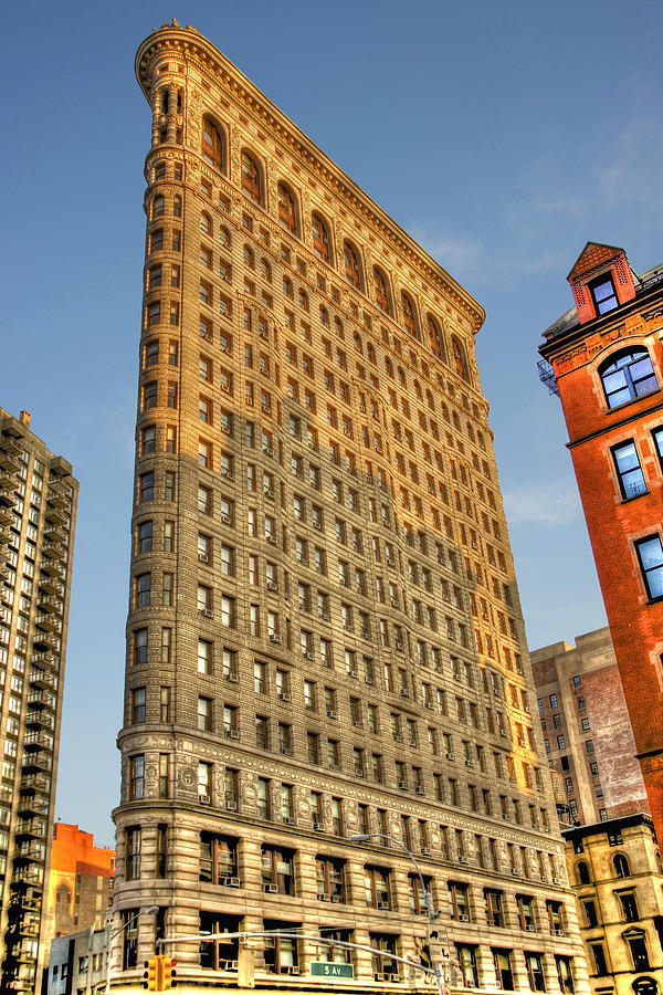 Architecture Photograph - Flatiron Building Profile #1 by Randy Aveille