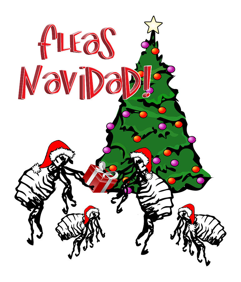 Fleas Navidad  Digital Art by Gravityx9  Designs