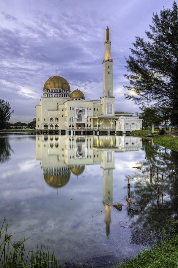 Sunset Photograph - Floating Mosque #1 by Mario Legaspi