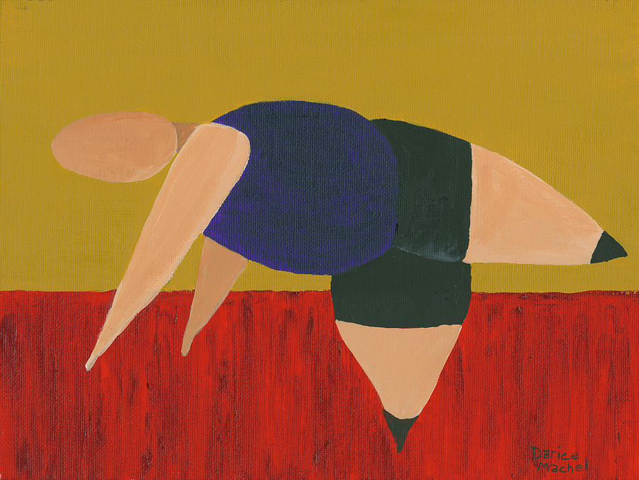 Floor Dancer 3 Painting by Darice Machel McGuire