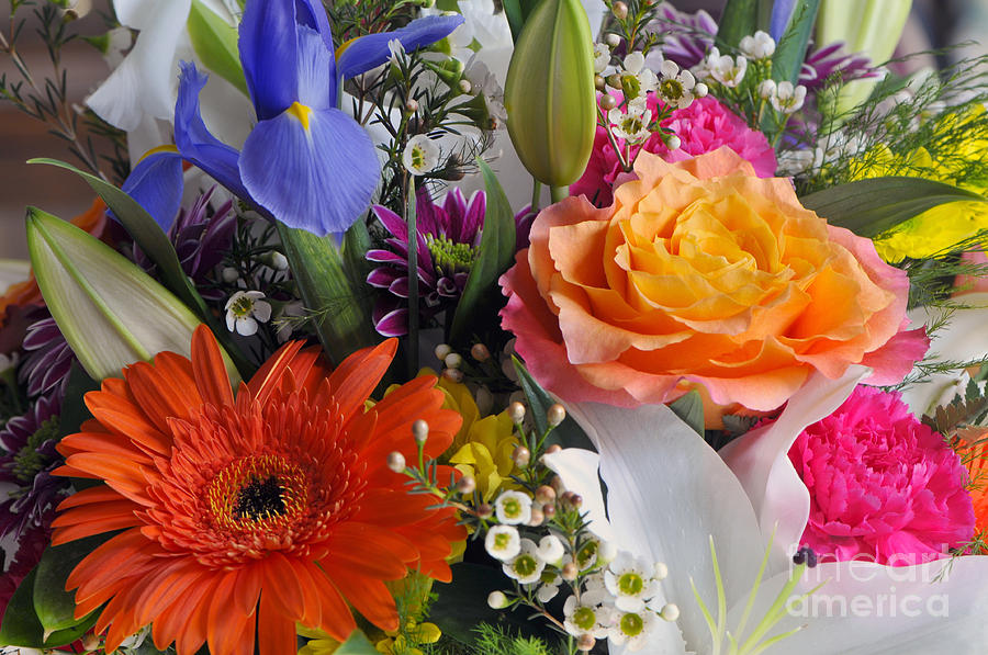 Floral Bouquet 5 Photograph by Sharon Talson