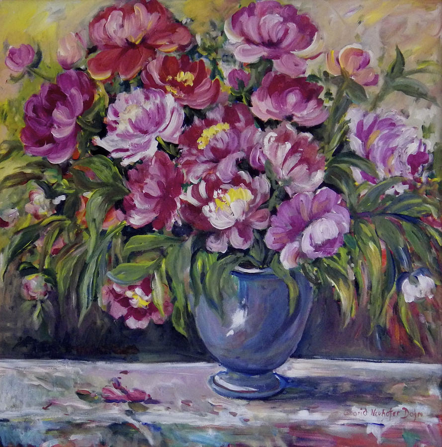 Floral Still Life #5 Painting by Ingrid Dohm