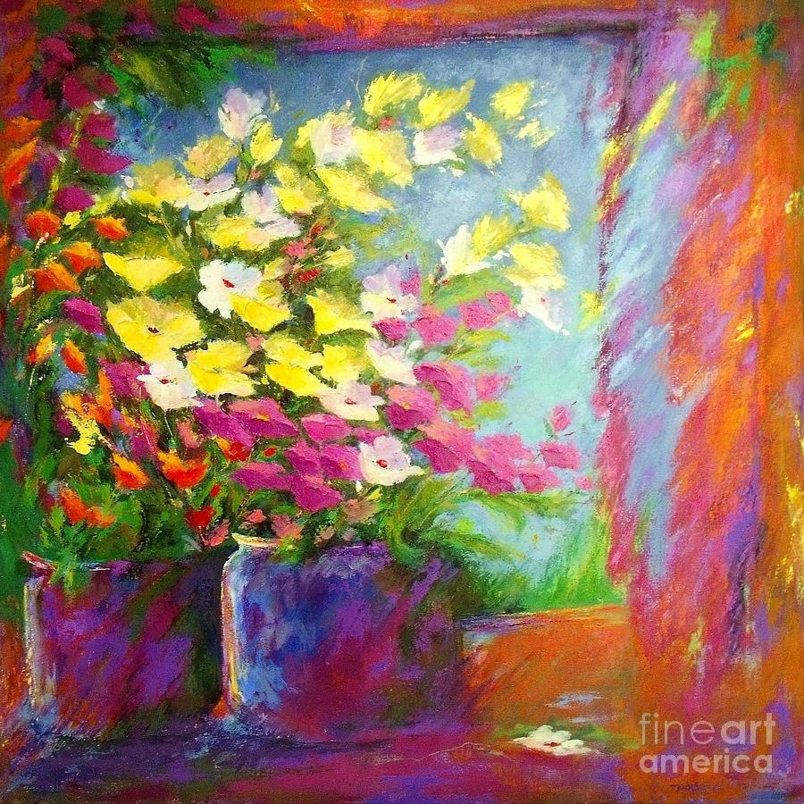 Flower Painting - Floral Symphony by Madeleine Holzberg