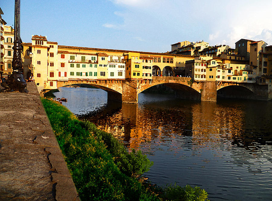 Florence Italy Ponte Vecchio #1 Photograph by Irina Sztukowski
