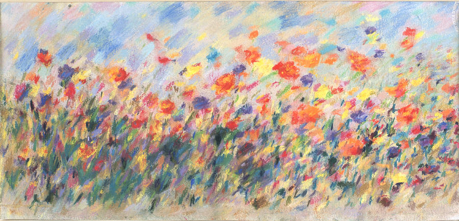 Impressionism Painting - Flores del Campo by Studio Tolere