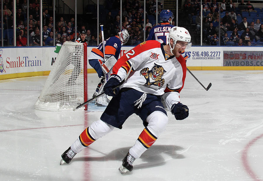 Florida Panthers Photograph - Florida Panthers V New York Islanders #1 by Bruce Bennett