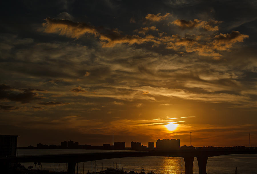 Florida sunset #1 Photograph by Jane Luxton