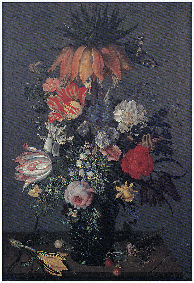 Tulip Painting - Flower Piece #1 by Johannes Bosschaert