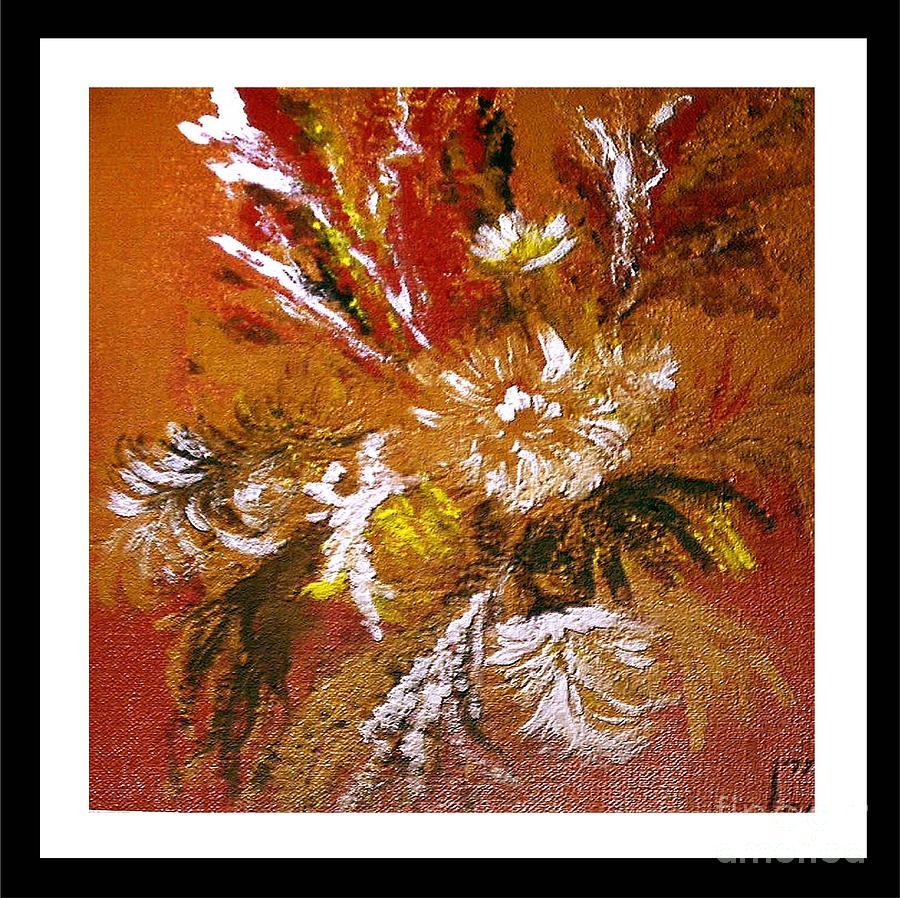 Abstract Painting - Flowering Fireworks #1 by Iris Gelbart