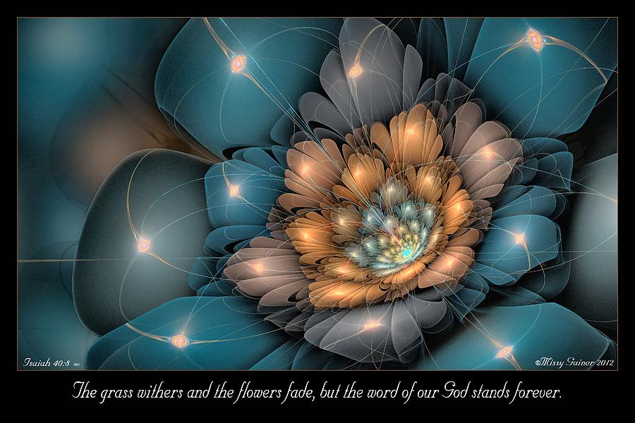 Flowers Fade Digital Art by Missy Gainer