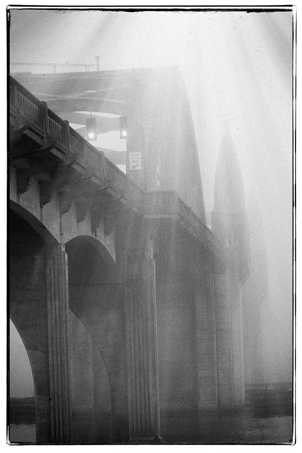 Fog on the Siuslaw #1 Photograph by Terry Fiala