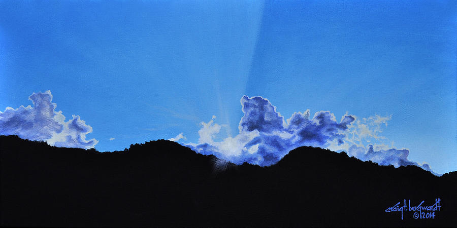 Follow the Light Painting by Craig Burgwardt