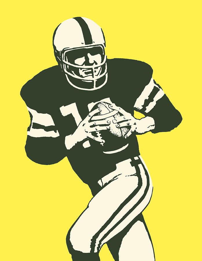 Football Player #1 Drawing by CSA-Archive