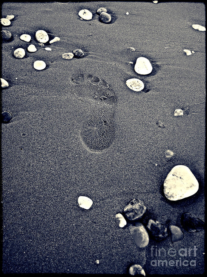 Footprint #1 Photograph by Nina Ficur Feenan