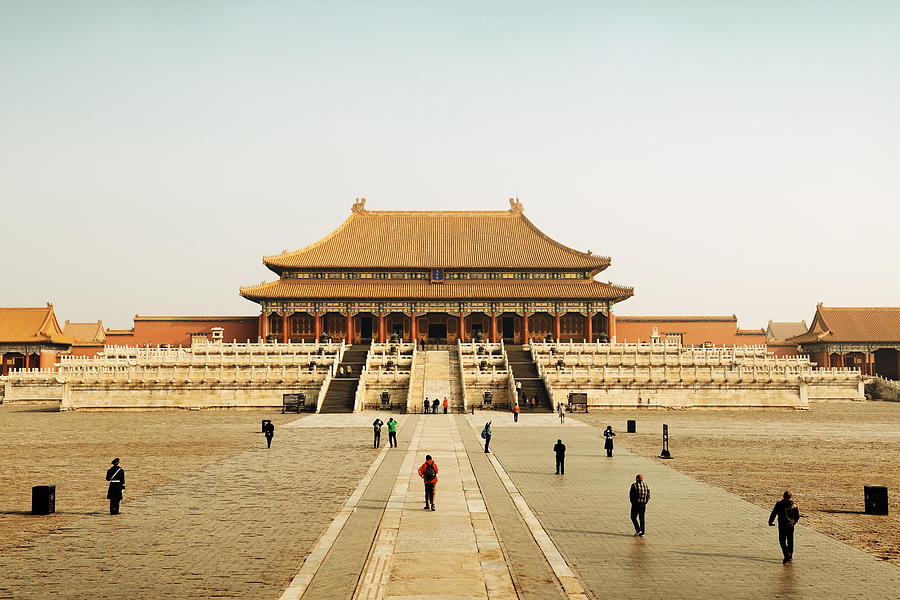 Forbidden City #1 Photograph by Songquan Deng