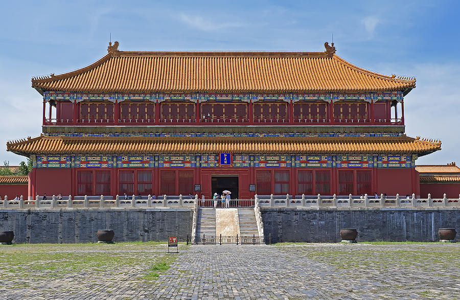 Forbidden City Temple #1 Photograph by Marek Poplawski