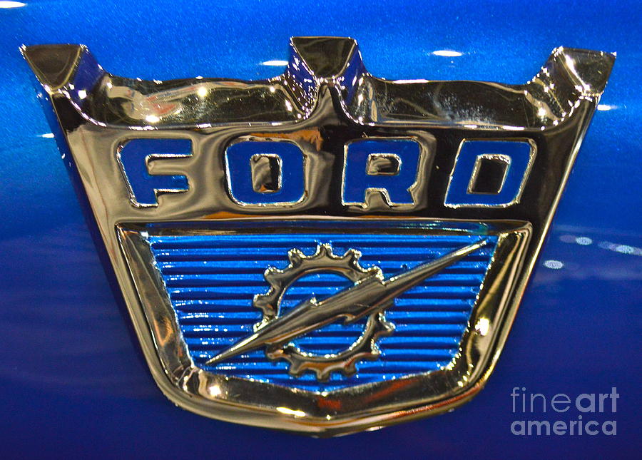 Ford Emblem Photograph