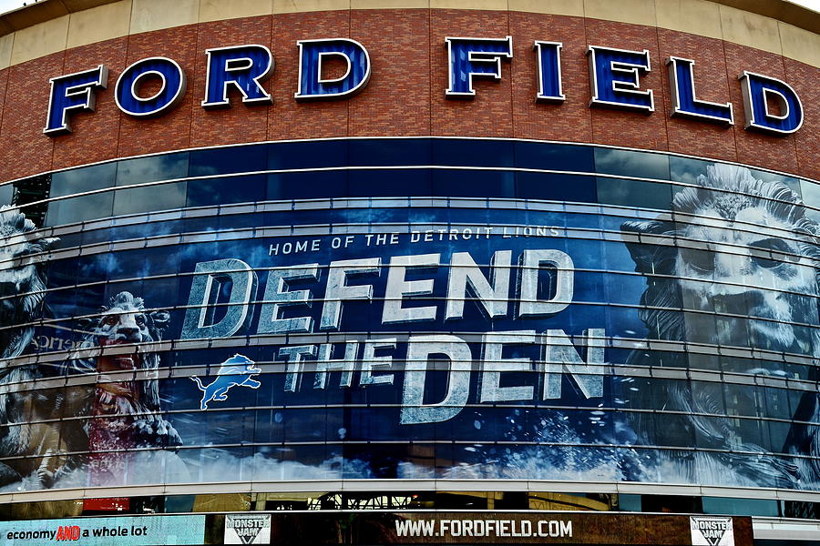 Ford Field #1 Photograph by Frozen in Time Fine Art Photography