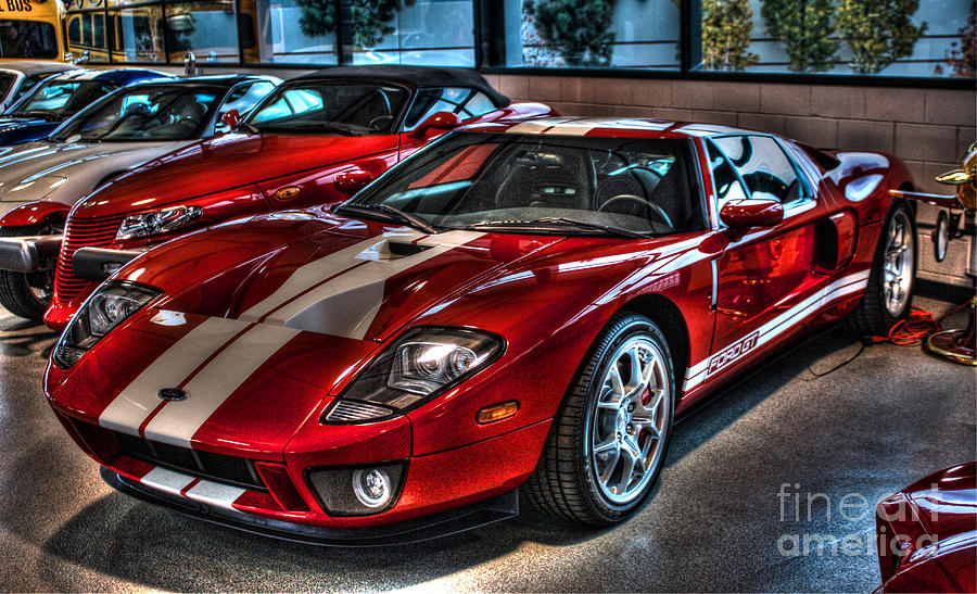 Ford Gt-40 Photograph - Ford GT-40 #1 by Tommy Anderson