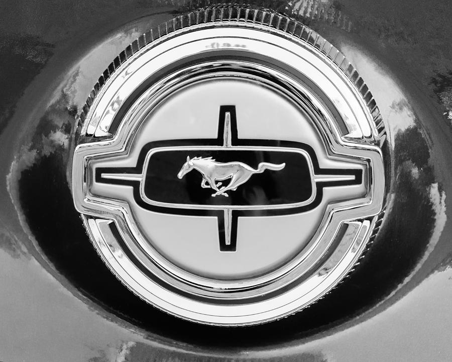 Ford Mustang Gas Cap #1 Photograph by Jill Reger
