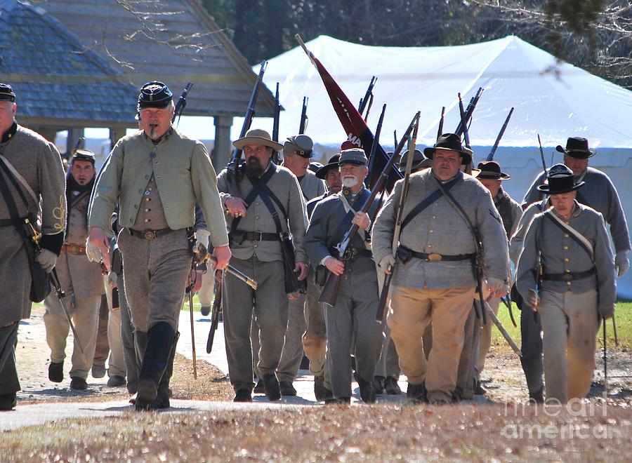 Confederate Army At Fort Anderson  Photograph by Jocelyn Stephenson