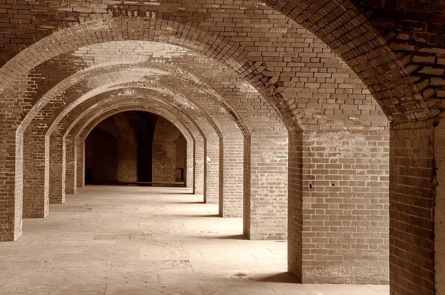 Fort Point Arches #1 Photograph by Jonathan Nguyen
