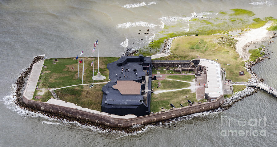 Fort Sumter National Monument Photograph by David Oppenheimer | Fine ...