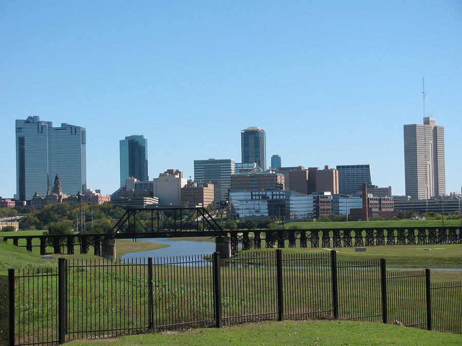 Fort Worth Skyline #1 Photograph by Shawn Hughes