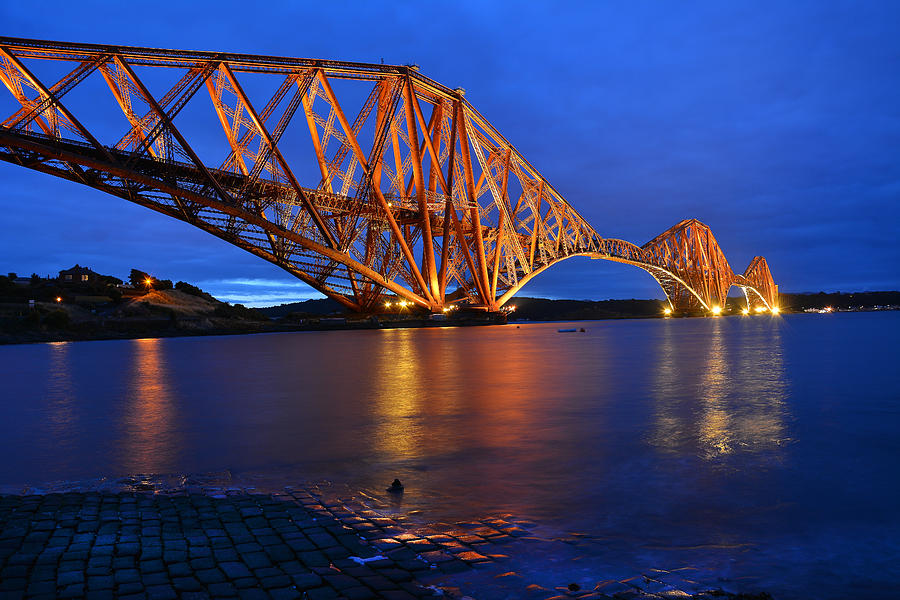 Forth Rail Bridge Scotland Photograph by Jim Wilson - Fine Art America