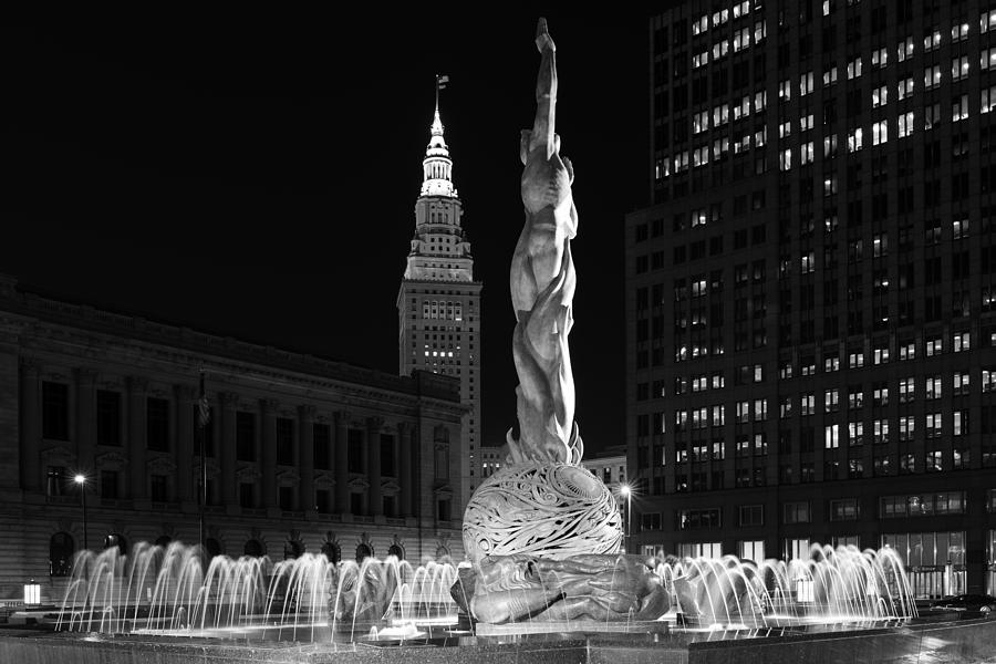 Cleveland Photograph - Fountain of Eternal Life #1 by Clint Buhler
