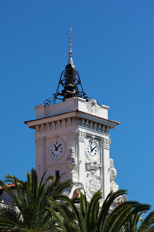 France, Corsica, Ajaccio, Town Hall Photograph by Walter Bibikow | Fine ...