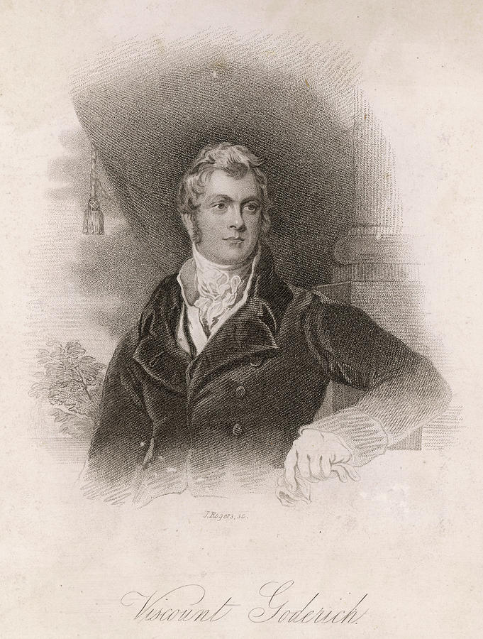 Frederick John Robinson (1782 - 1859) Drawing by Mary Evans Picture ...