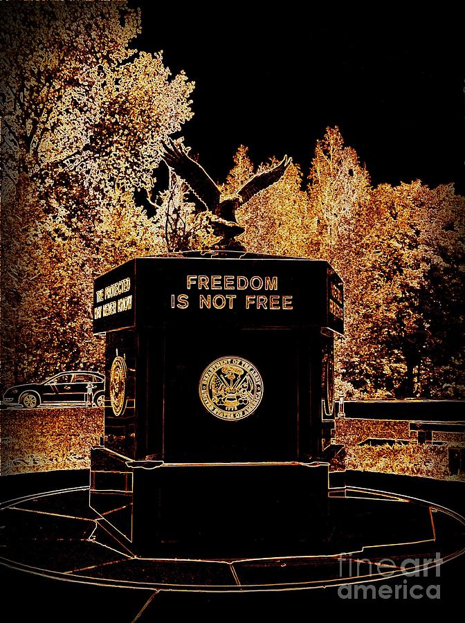 Freedom is Not Free #2 Photograph by Kelly Awad