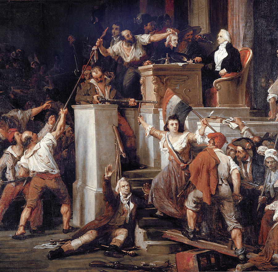 French Revolution, 1795 #1 Painting by Granger