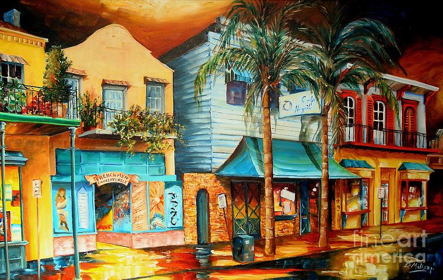 Frenchmen Street New Orleans #1 Painting by Diane Millsap
