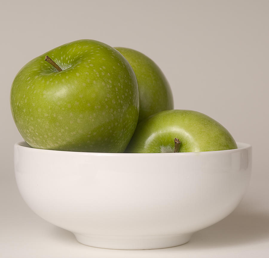 Fresh Fruit, Granny Smith Apples #1 Photograph by Science Source