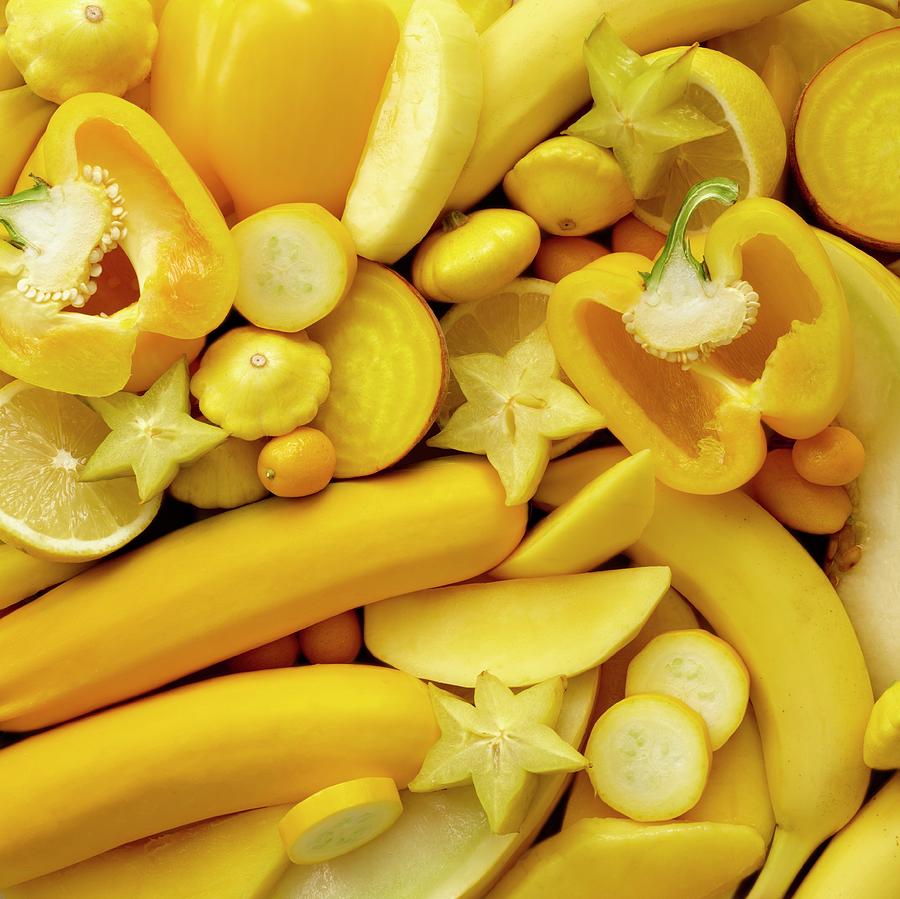 Fresh Yellow Produce #1 Photograph by Science Photo Library