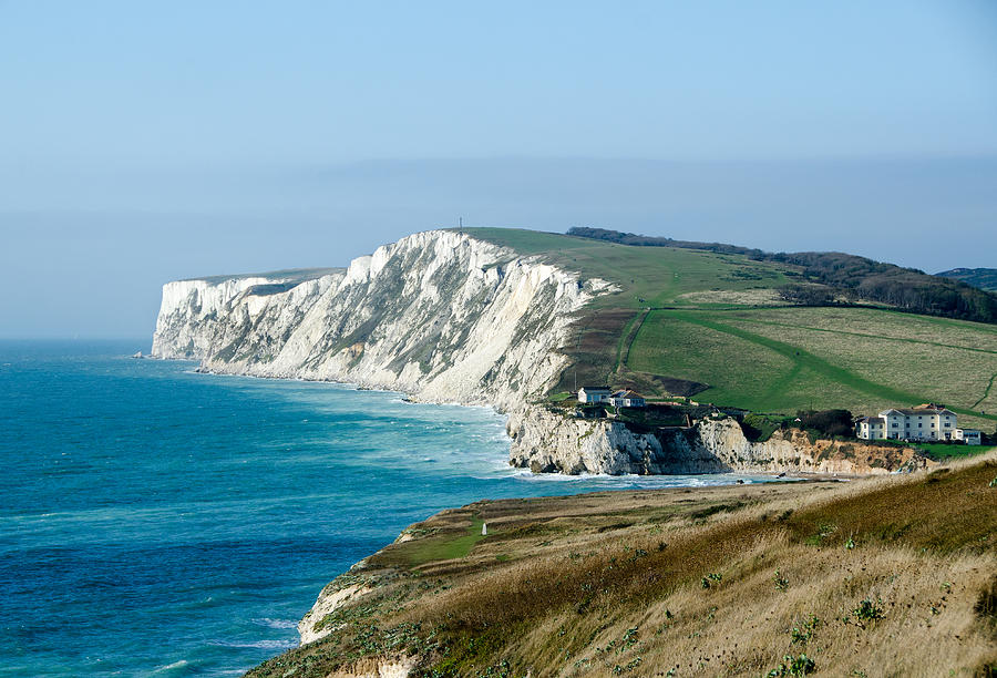 Freshwater Bay and Tennyson Down Photograph by Paul Martin | Fine Art ...