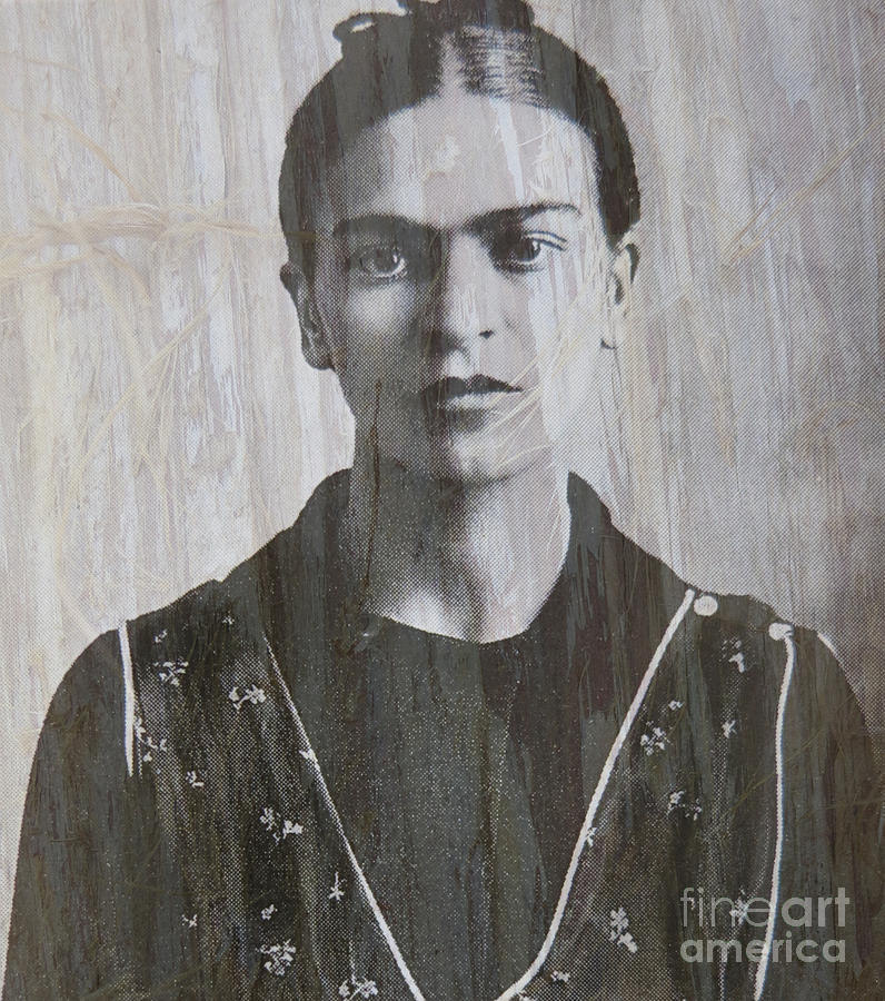 Black And White Photograph - Frida in 1932 #1 by Patricia Januszkiewicz