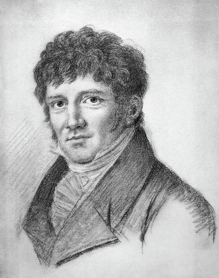 Friedrich Wilhelm Bessel (1784-1846) Drawing By Granger - Fine Art America