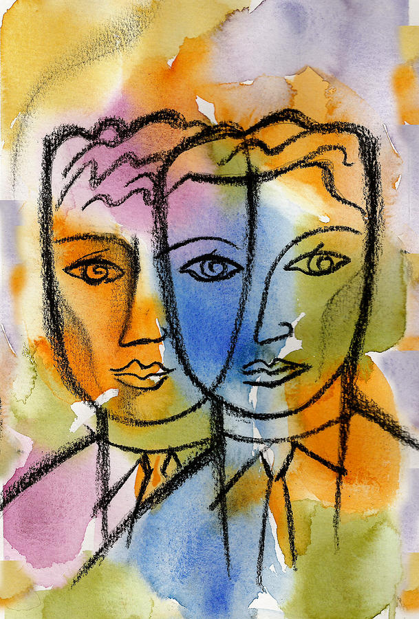 Friendship #2 Painting by Leon Zernitsky