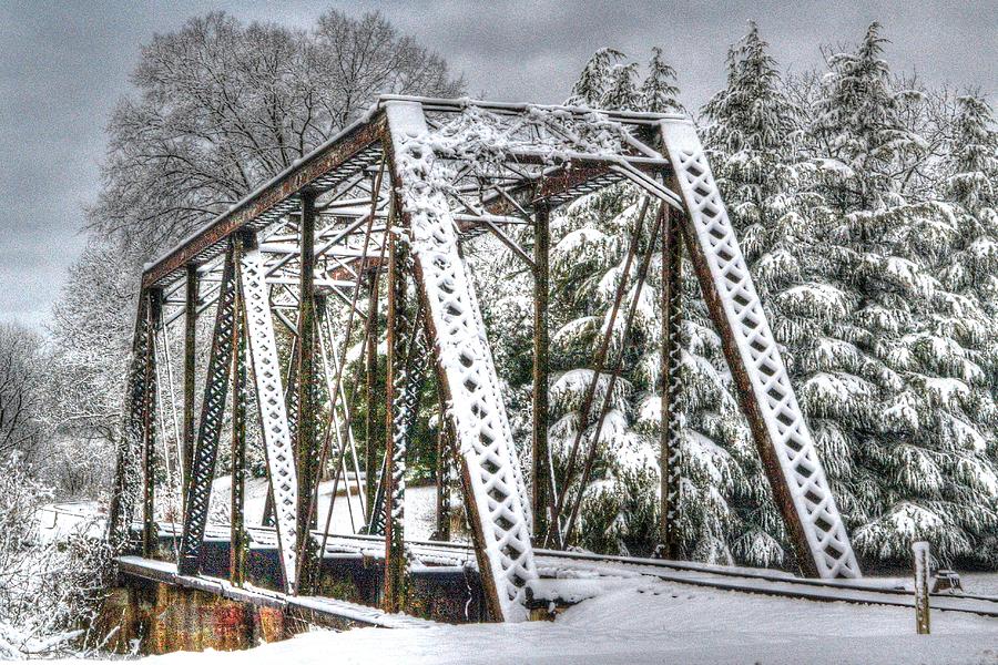 Elkin Nc Photograph - Front Street Trestle #1 by Keith Hall