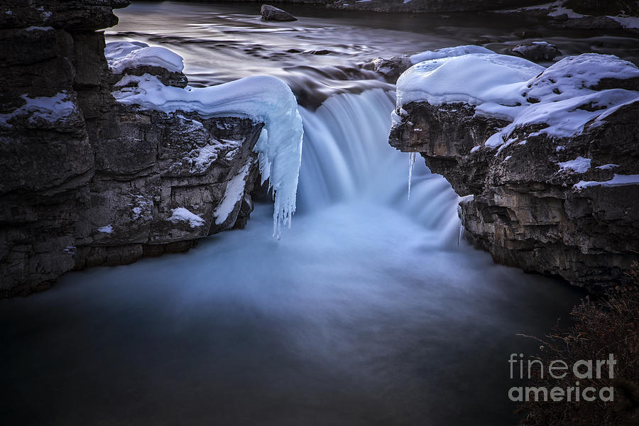 Banff National Park Photograph - Frozen Splendor #1 by Evelina Kremsdorf