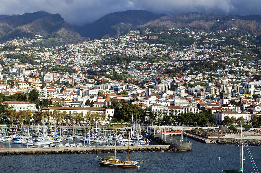 Funchal, Madeira, Portugal #1 Photograph by Kenneth Murray